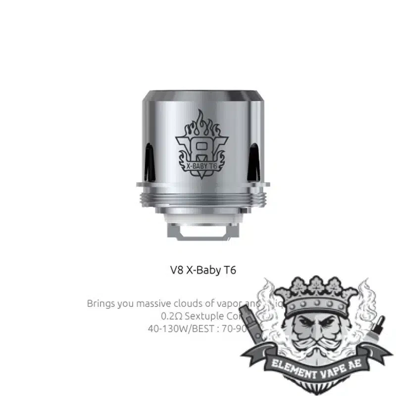 SMOK X-Baby T6 Coils 0.2ohm for TFV8 X-Baby