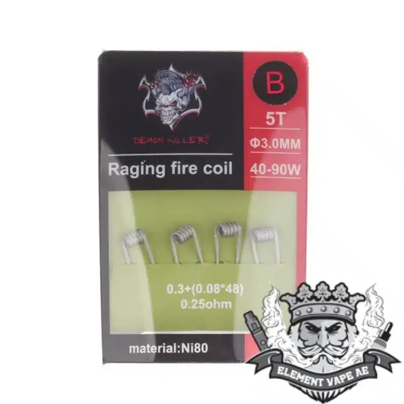 Demon Killer Raging Fire Coils (4pcs/pack) - Image 2
