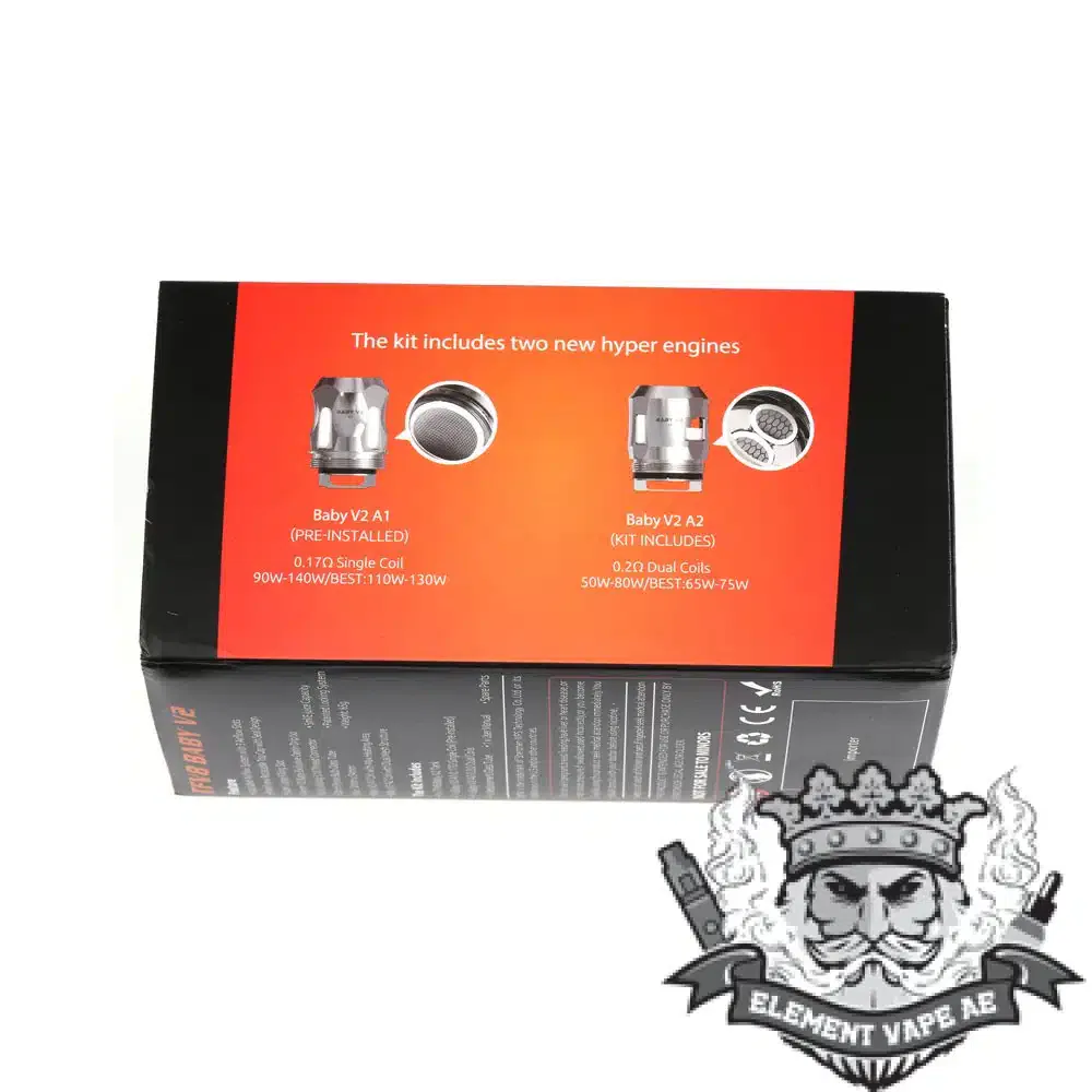 ⁦Smok TFV8 Baby V2 Tank 5ml⁩ - الصورة ⁦13⁩