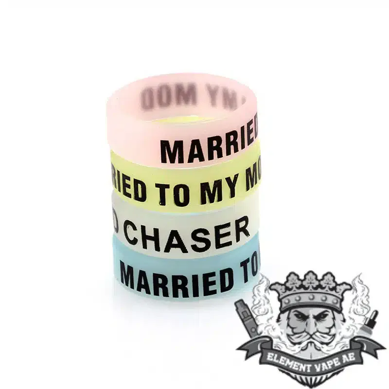 Glow in The Dark Vape Band (5pcs/pack) - Image 2