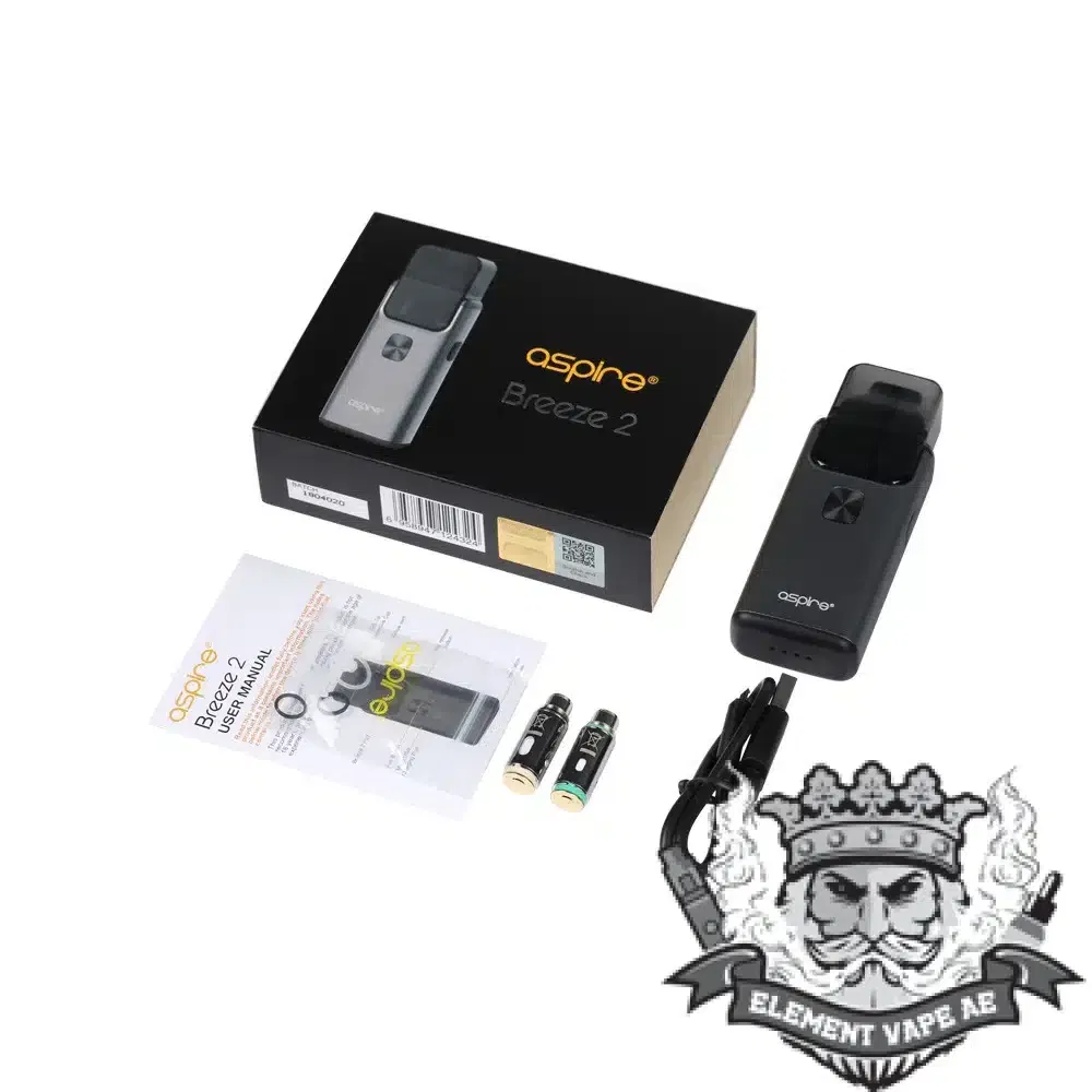 ⁦Aspire Breeze 2 AIO Starter Kit- 2/3ml & 1000mah⁩ - الصورة ⁦11⁩