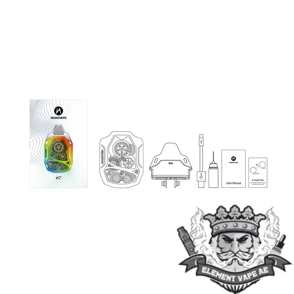 COMBO 1 Nemovape N7 Pod System + 2 EXTRA POD - Image 3