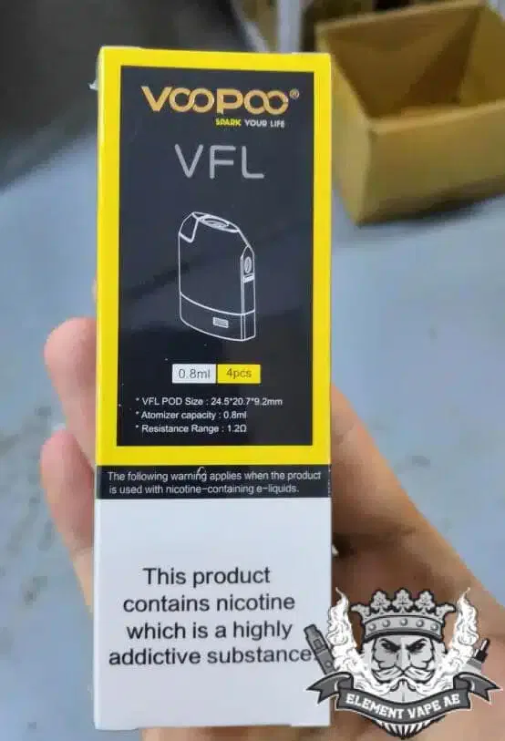⁦VOOPOO VFL Pod Cartridge 4pcs/pack⁩ - الصورة ⁦2⁩