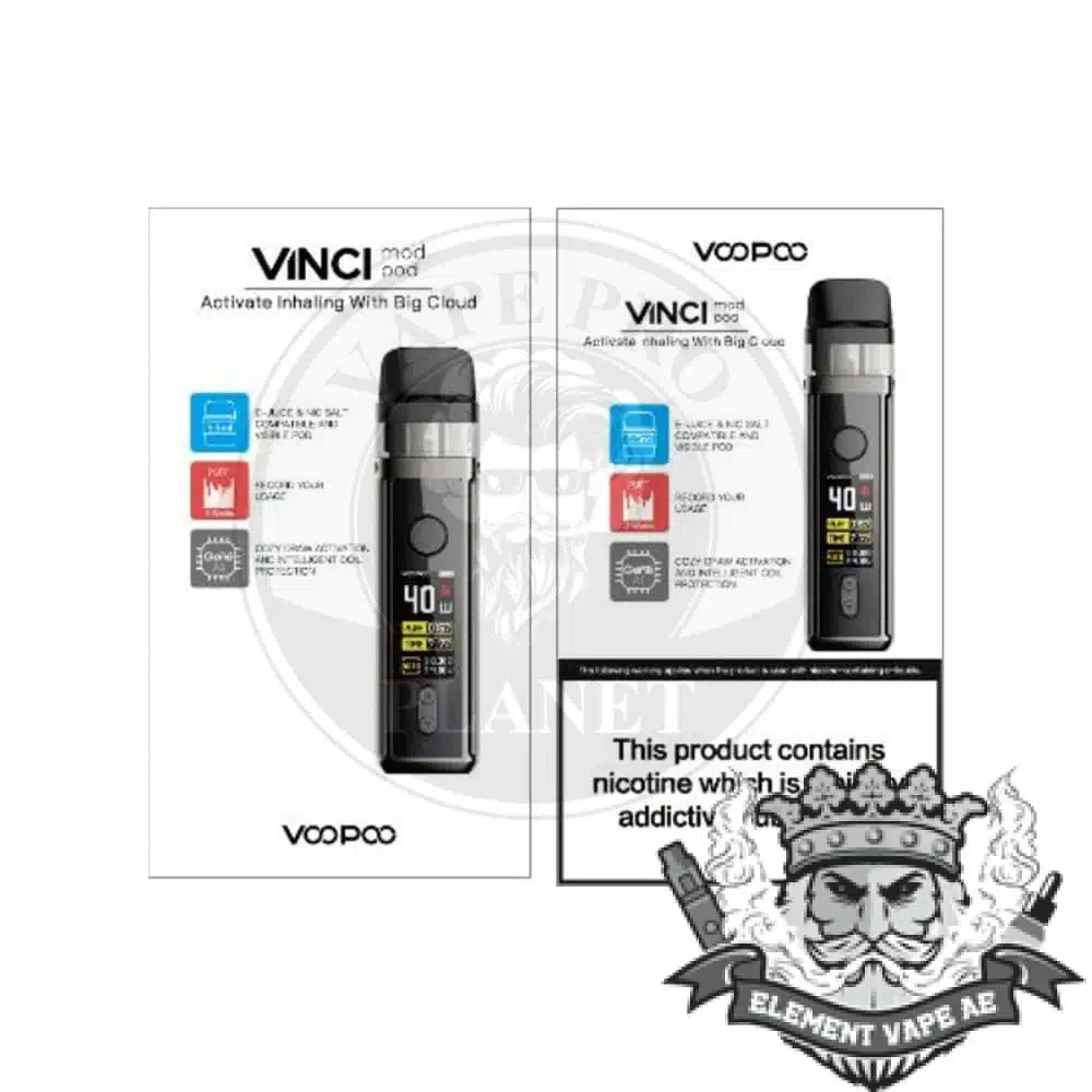 VOOPOO VINCI Pod Kit 40w 1500mah - Image 12