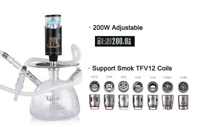 M2 200w E-Sheesha By Kangerm - الصورة 2