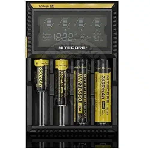 ⁦Nitecore D4 Four-Slot Intelligent Charger⁩ - الصورة ⁦2⁩