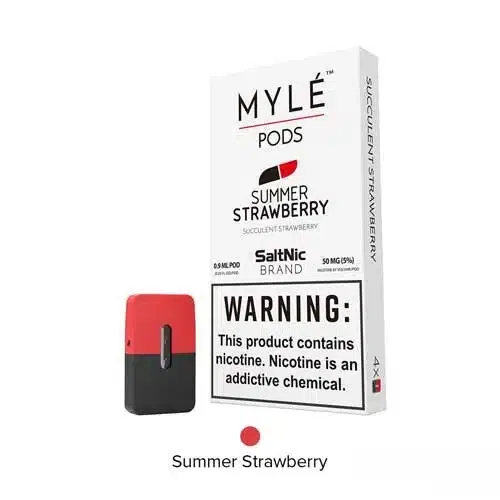 Myle Salts Pod Catridges 4pcs/pack - Image 8