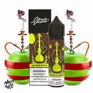 Double Apple By Nasty Shisha 60ml 3mg