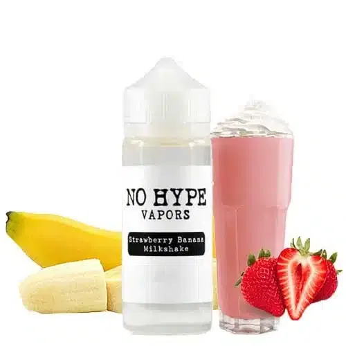 Strawberry Banana Milkshake By No Hype 120ml 3mg