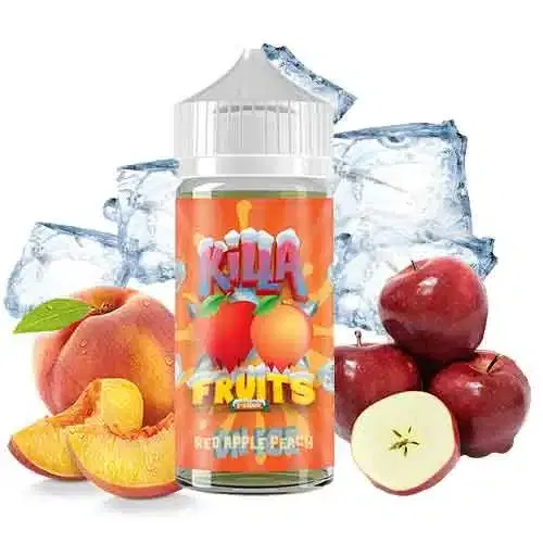 Killa Fruits - Red Apple Peach ICE - 100ml - 3mg