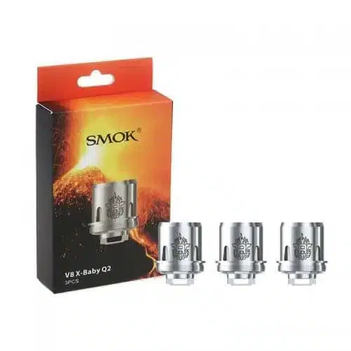 SMOK X-Baby Q2 Replacement Coils 0.4ohm for TFV8 X-Baby (3pcs/pack)