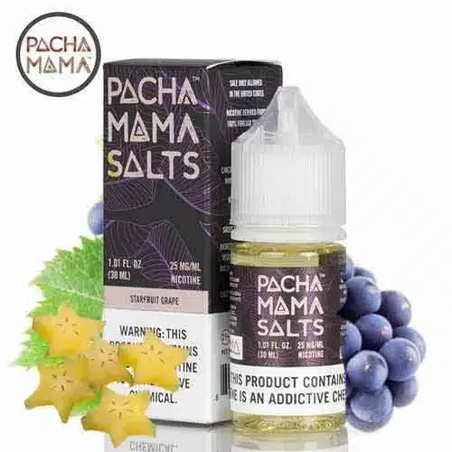 Starfruit Grape by Pachamama, Salt Nic 30ml, 25mg