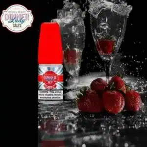 Strawberry Ice Salt By Dinner Lady 30ml