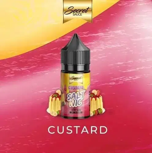 Custard Berry Nana By Secret Sauce Salts 30ml