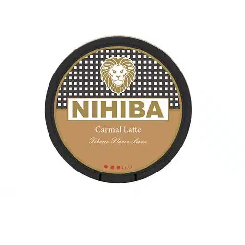 Nihiba - Caramel Lathe Nicotine Pouches Dammam KSA